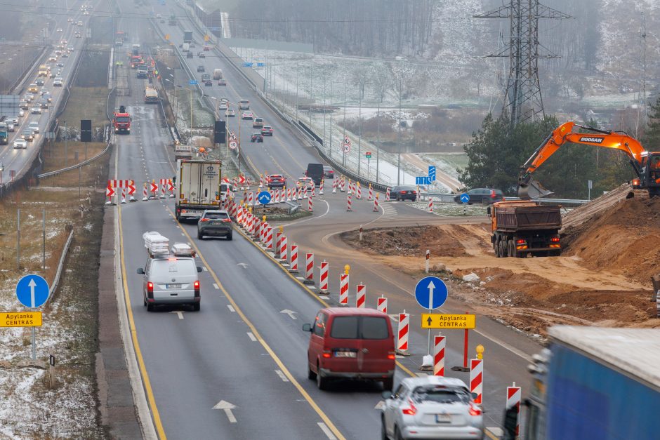 Spūstys, spūstys ir dar kartą spūstys: tilto remontas jau dusina Kauną