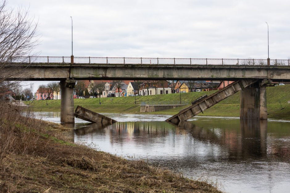 Ministras: Kėdainiuose įgriuvęs tiltas tiltų finansavimo tvarkos nekeičia