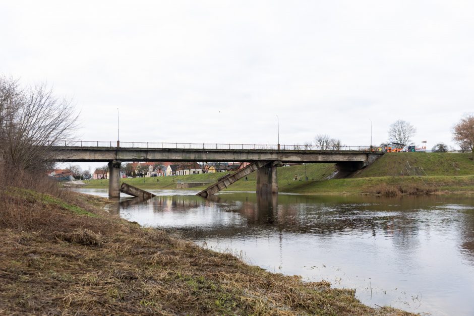 Ministras: Kėdainiuose įgriuvęs tiltas tiltų finansavimo tvarkos nekeičia