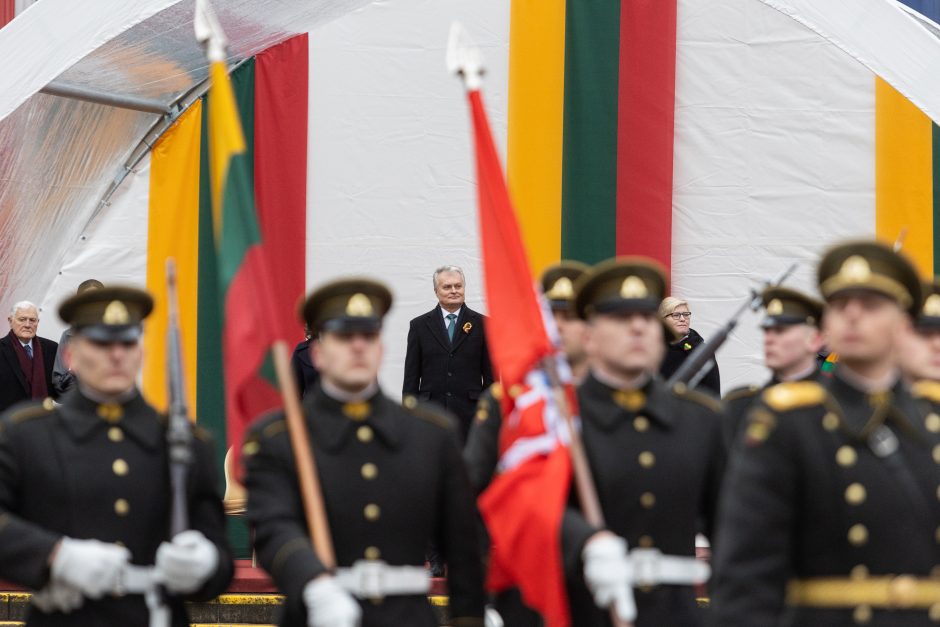 Prezidentas: įsitikinome, kiek daug nelaimių gali atnešti laiku nepažabotos imperinės ambicijos