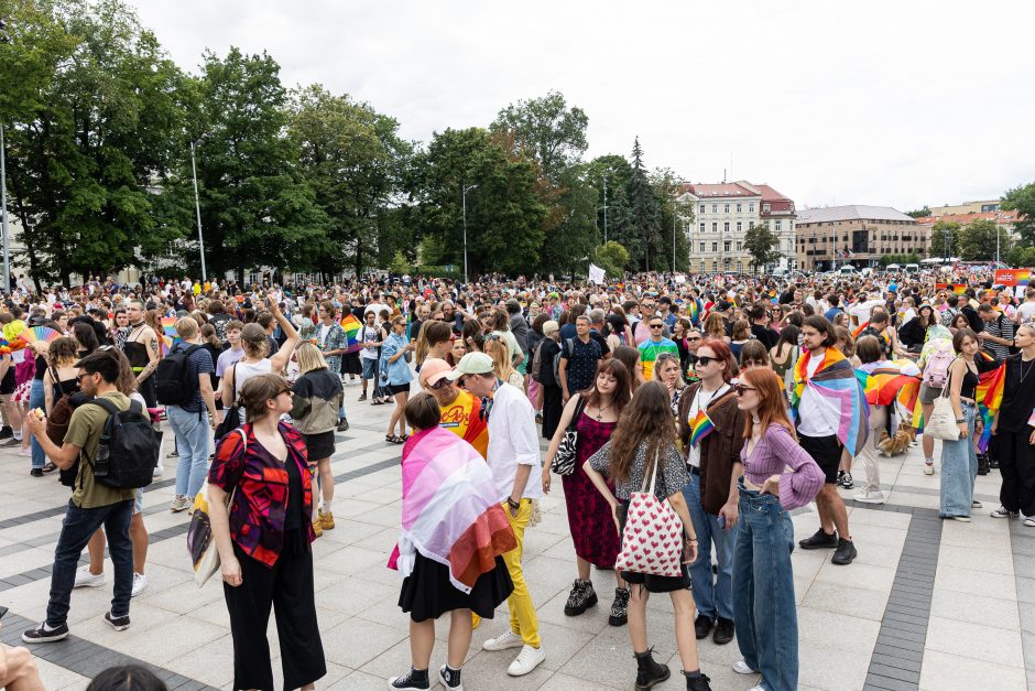 T. V. Raskevičiaus bučinį Celofanui vertins policija