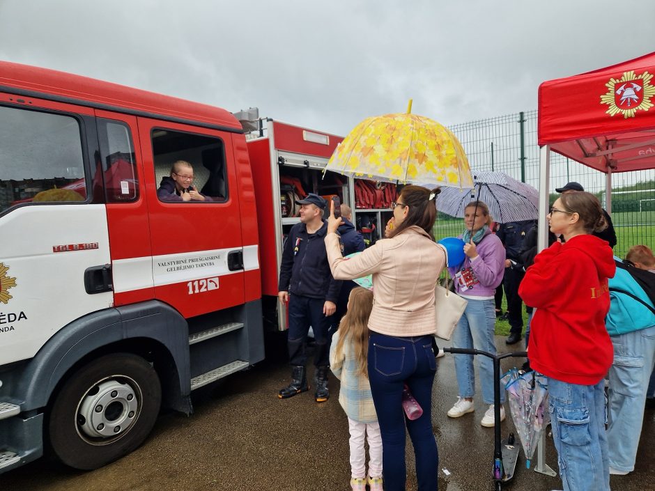 Bendruomenės šventės lietus nesugadino