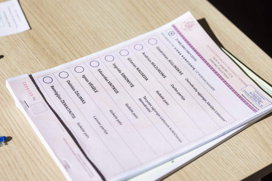 Balsavimas Klaipėdoje: dėl užsienyje gyvenančios klaipėdietės teko kviesti pareigūnus