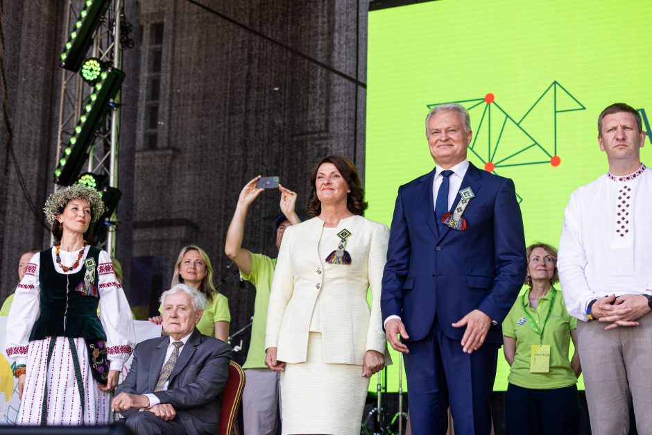 Pasaulio lietuvių bendruomenių ir Lietuvos tautinių bendrijų dienos atidarymas