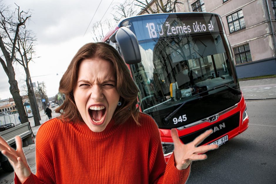 Kaunietė širsta dėl autobusų vairuotojų elgesio: čia jau nužmogėjimas