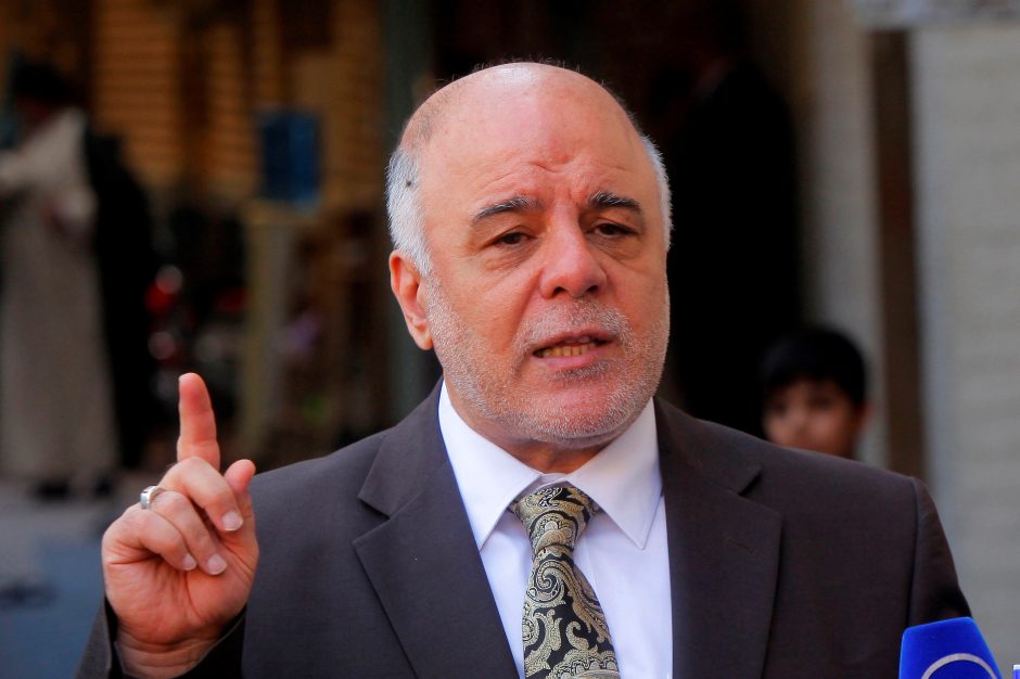 Žodžių karas: Irako premjeras atkirto Turkijos prezidentui