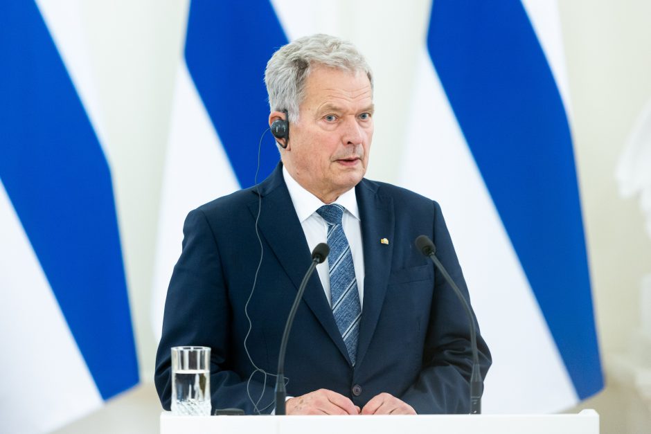 S. Niinisto: nemanau, kad po įstojimo į NATO Suomijoje atsiras branduolinis ginklas 