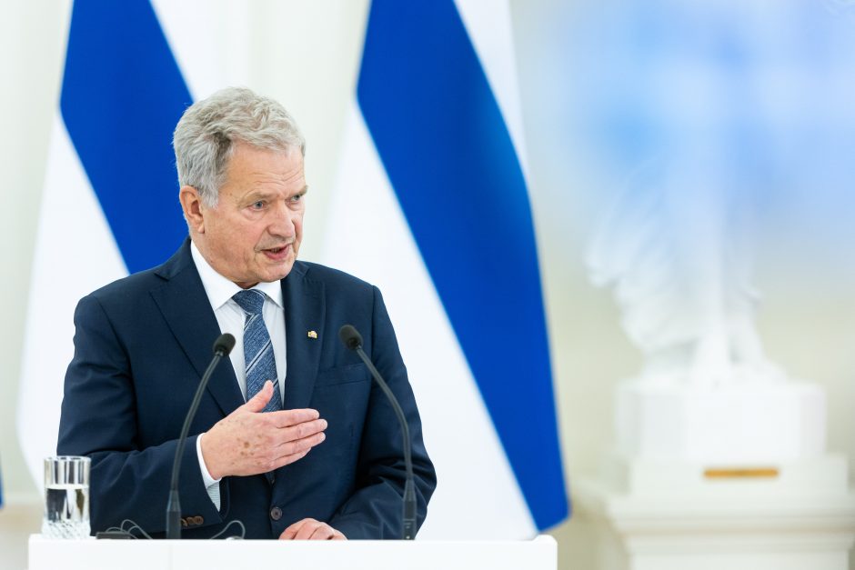 S. Niinisto: nemanau, kad po įstojimo į NATO Suomijoje atsiras branduolinis ginklas 