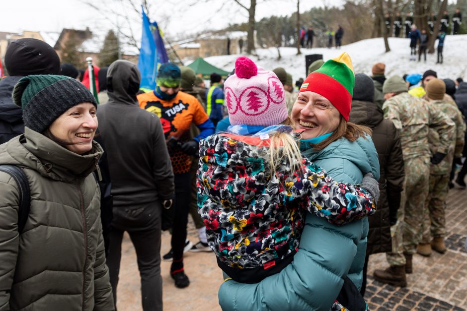 Vilniuje finišavo bėgimas „Gyvybės ir mirties keliu“