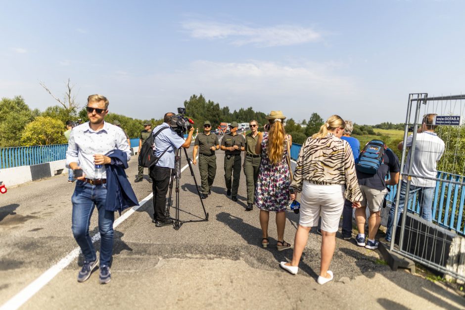 Ministrė: du pasienio punktai su Baltarusija uždaromi dėl kontrabandos, „Wagner“ grėsmės