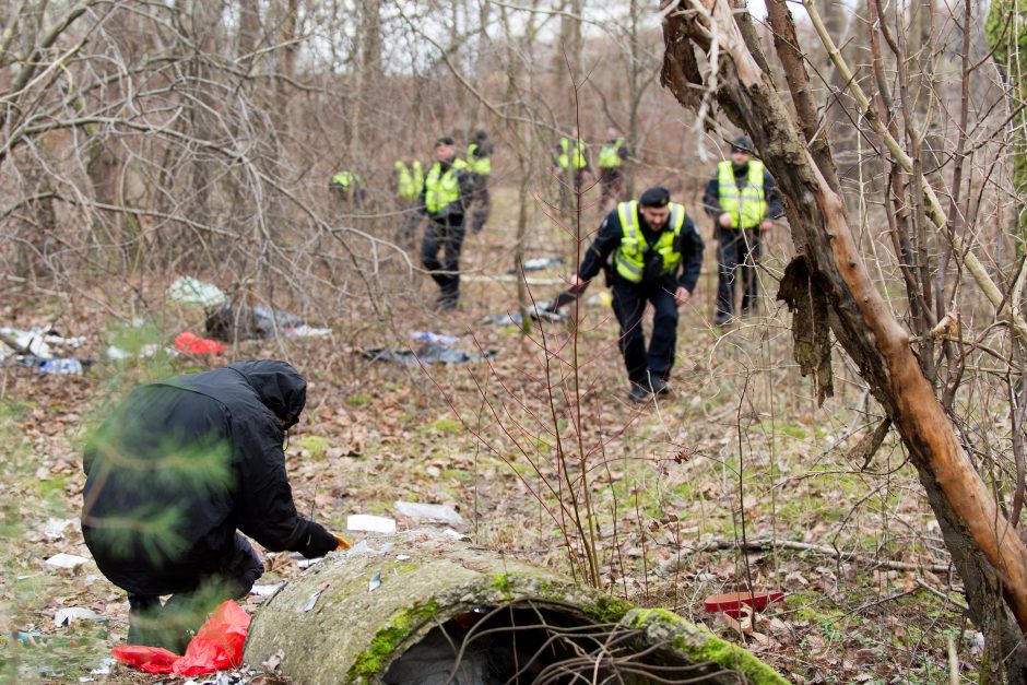 Galimai pagrobto vaiko paieška: apklausiami liudininkai, „šukuojama“ įvykio vieta