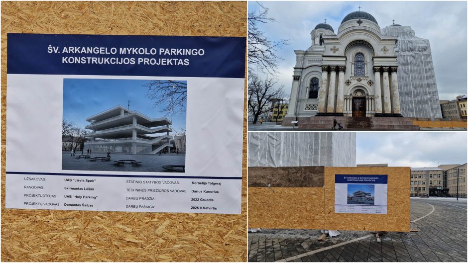 Pokštas ar bandymas kelti sumaištį: netikras plakatas skelbia, kad Soborą pakeis stovėjimo aikštelė