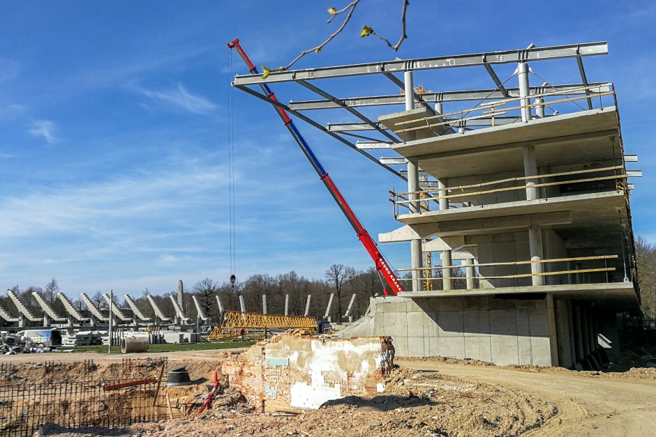 Kada užvirs darbai Kauno stadione?