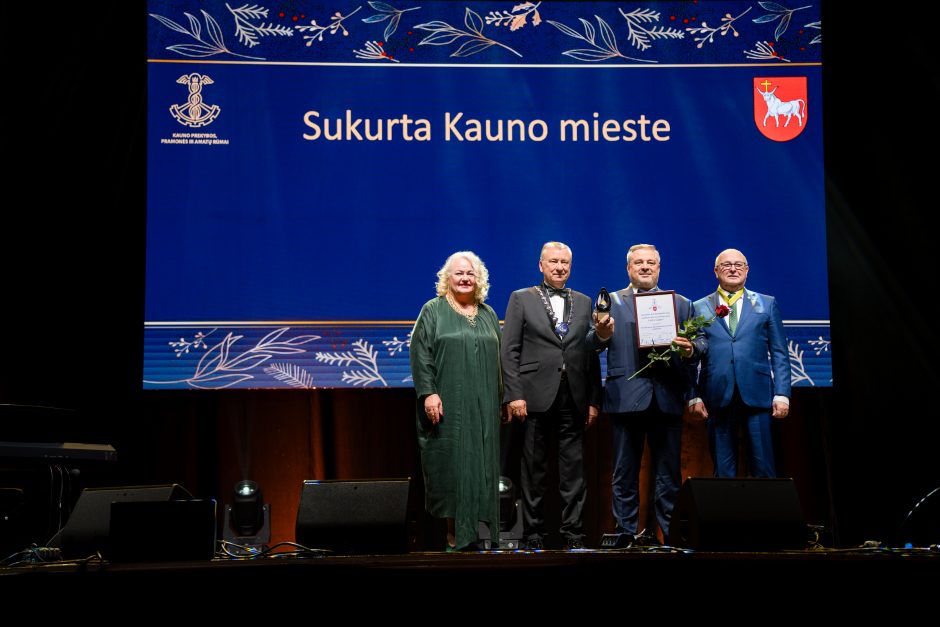 Kauno prekybos, pramonės ir amatų rūmai iškilmingai apdovanojo verslininkus