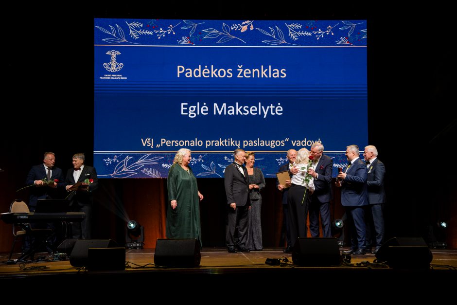 Kauno prekybos, pramonės ir amatų rūmai iškilmingai apdovanojo verslininkus