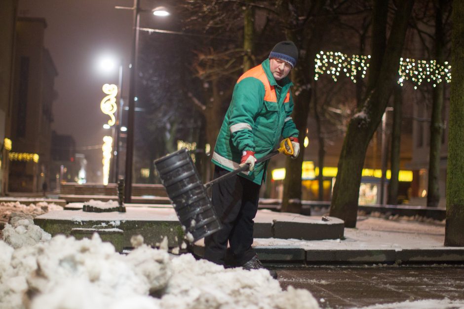 „Kauno švara“: žiemos išdaigoms pasirengta