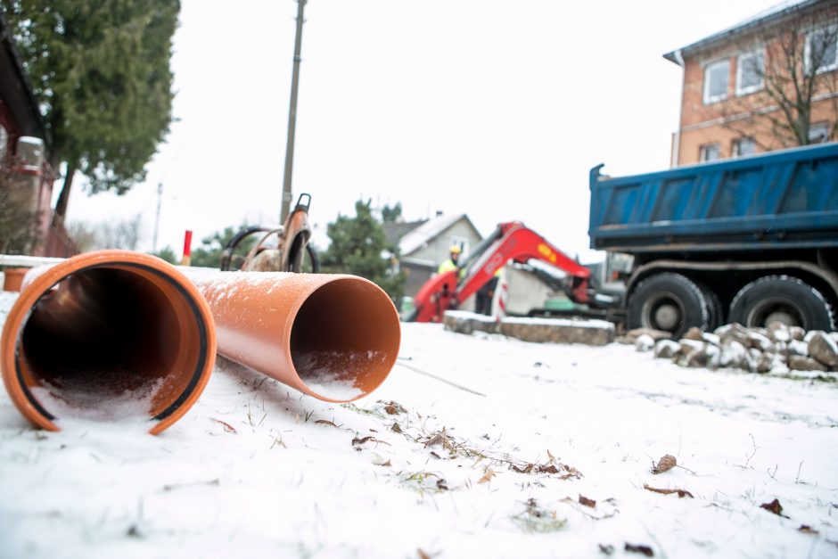 Žaliakalnyje gatves išasfaltavo, o paskui ir vėl išrausė