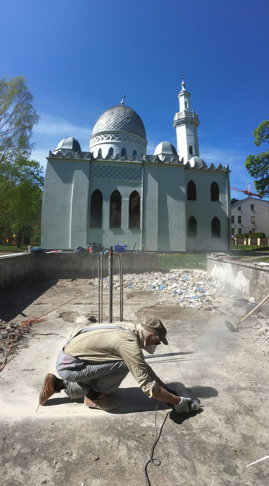 Ramybės parke – naujas „Kauno akcentas“: fontanas virto batutu