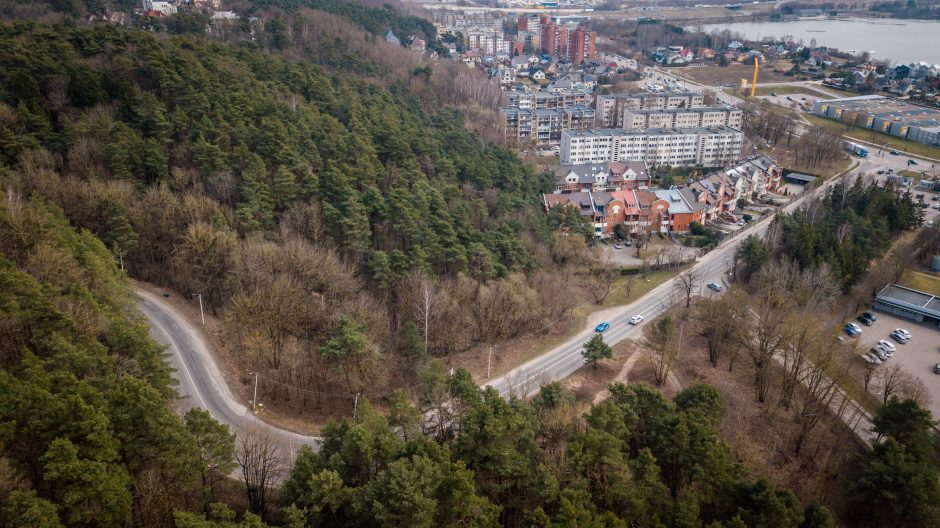 Dėl rekonstrukcijos laikinai uždaroma įkalnė nuo Raudondvario pl. link Romainių 