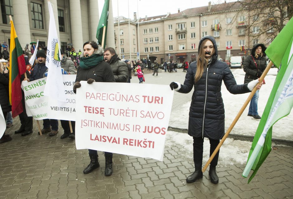 Policininkai surengs protestą ir Kaune?