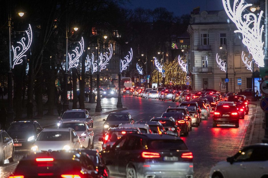 Šurmulys šventiniame Vilniuje