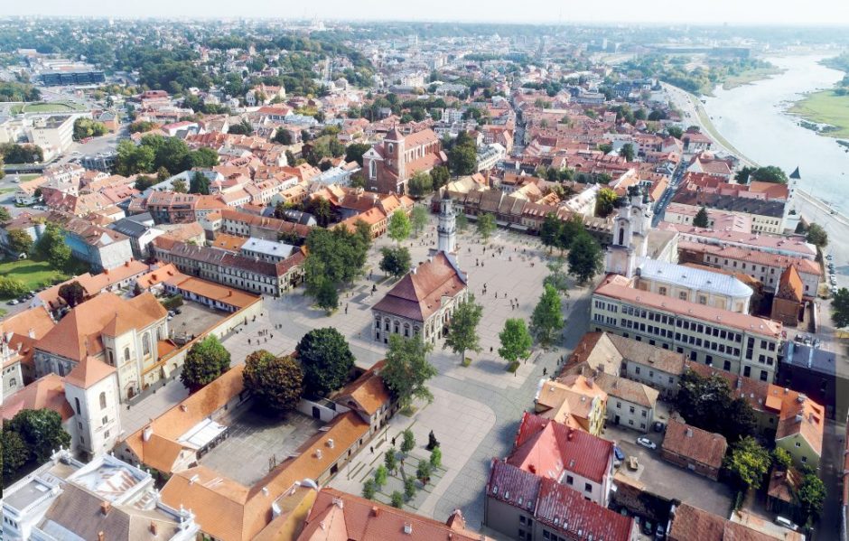 Architektų planas Rotušės aikštei – sukurti derinį tarp seno ir naujo