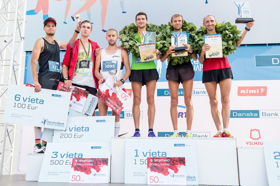 Vilniaus maratono nugalėtojais tapo vyras ir žmona iš Ukrainos 