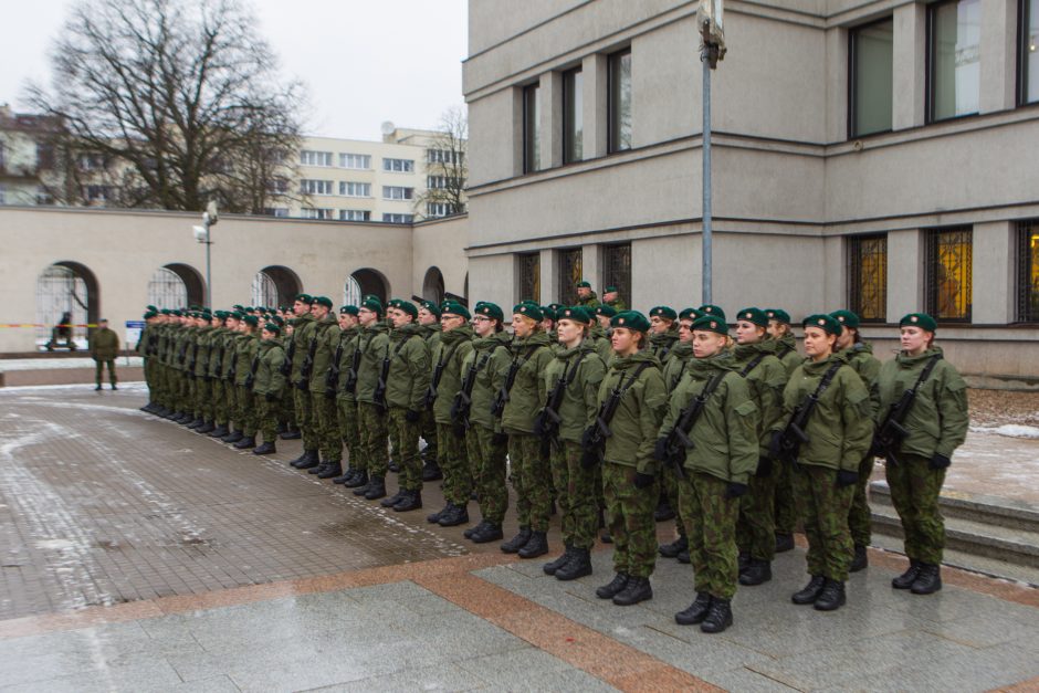 Karo muziejuje – išbandymas šauliams ir kadetams