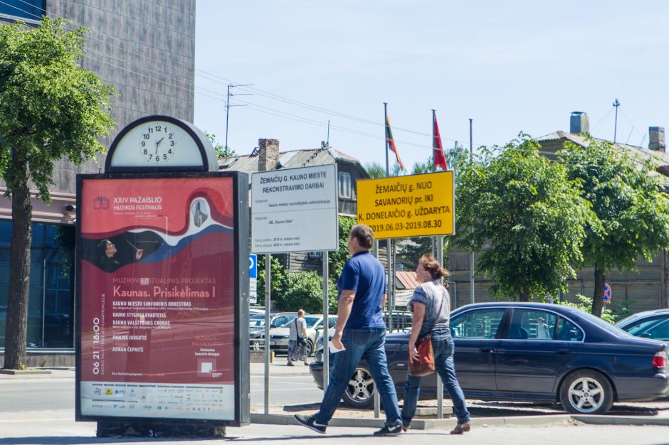 Prasideda Žemaičių gatvės įkalnės rekonstrukcija