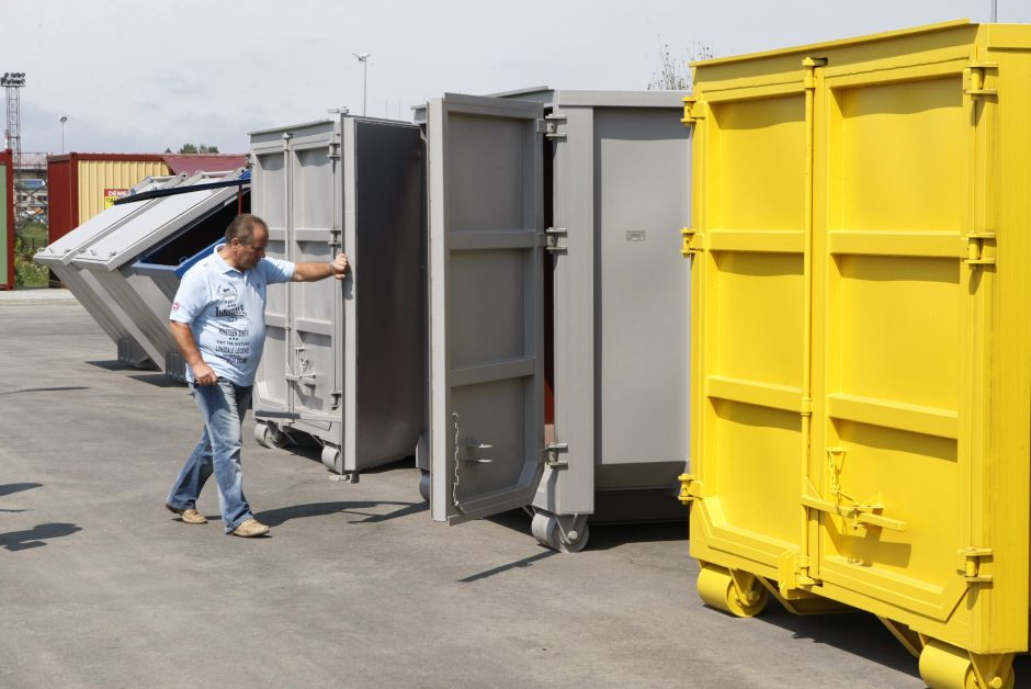 Didžiosioms šiukšlėms Klaipėdoje – trys aikštelės