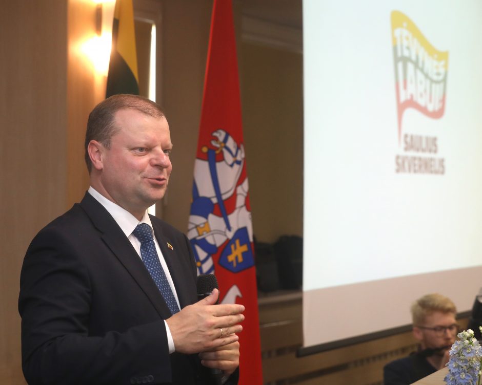 S. Skvernelis: jei nepateksiu į antrą turą, atsistatydinsiu