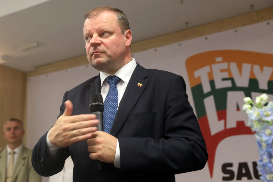 S. Skvernelis: jei nepateksiu į antrą turą, atsistatydinsiu