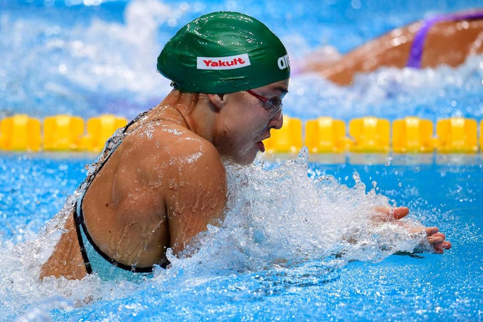 R. Meilutytė pasaulio taurės varžybose Nyderlanduose iškovojo sidabrą