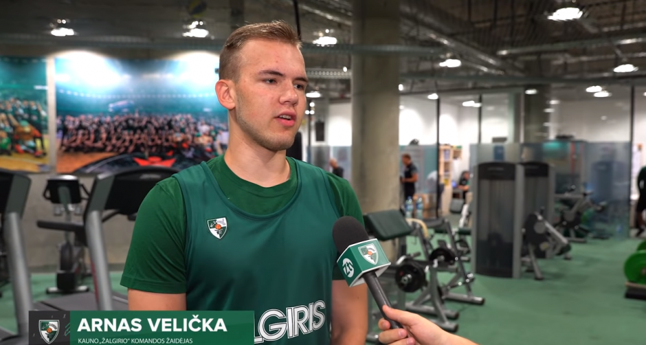 „Žalgiris“ A. Veličką skolina Estijos komandai