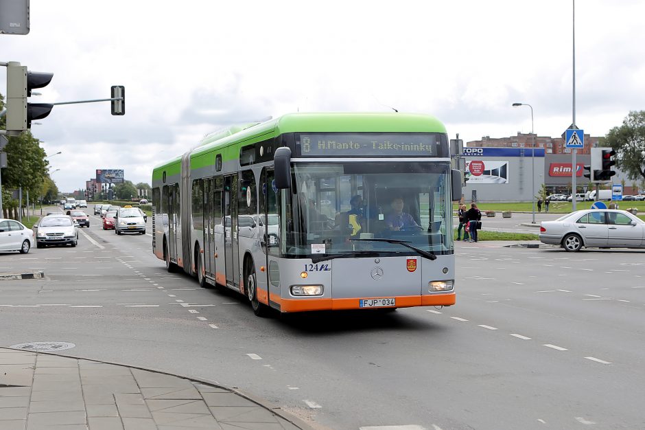 Viešasis transportas uostamiestyje nebrangs?