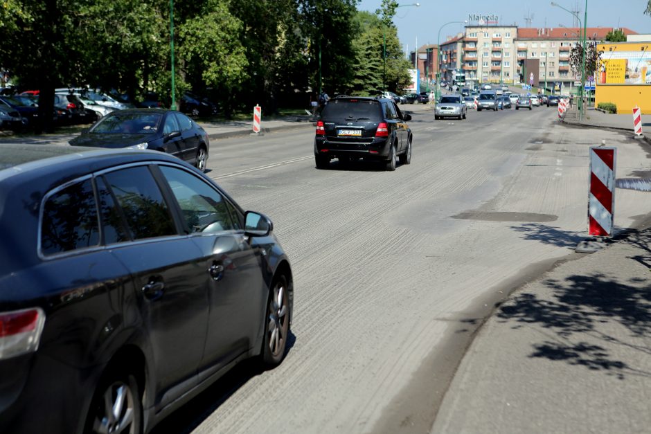 Klaipėdiečiams teks aplenkti Pilies gatvę