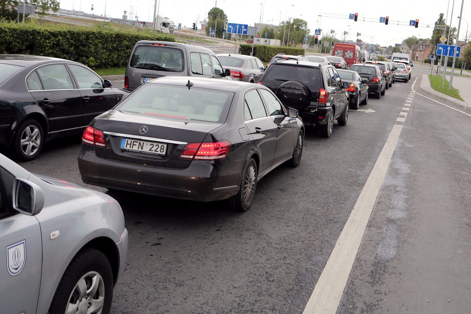 Uostamiestyje prasidėjo spūsčių maratonas