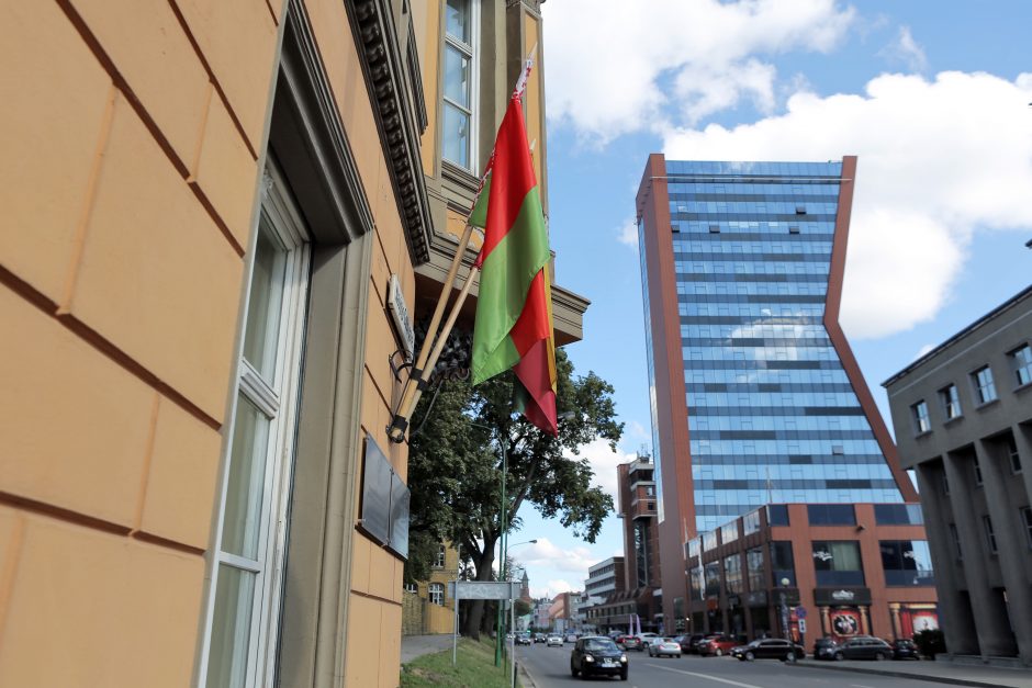 Plėšikų grobis – Baltarusijos vėliava
