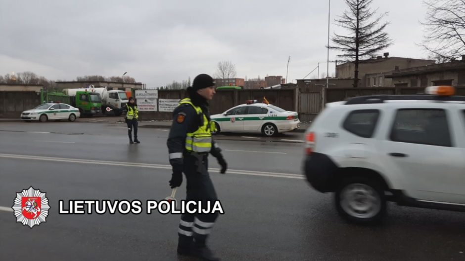 Policijos reidas vyko Valstybės atkūrimo dieną