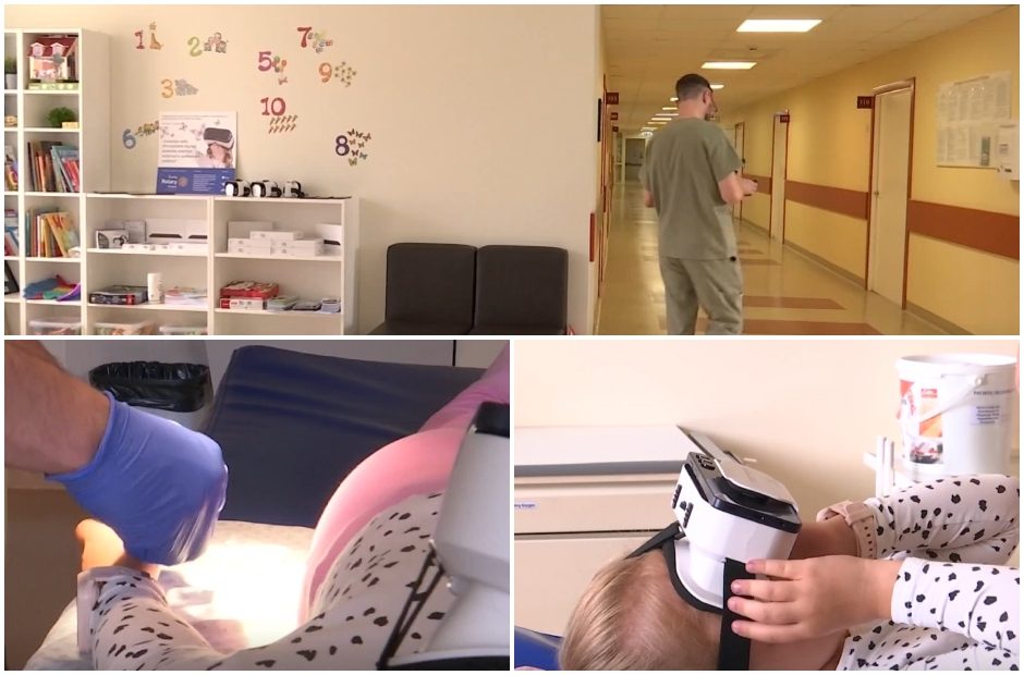 Šiaulių ligoninėje – virtualios realybės akiniai: atsakė, kodėl tai naudinga