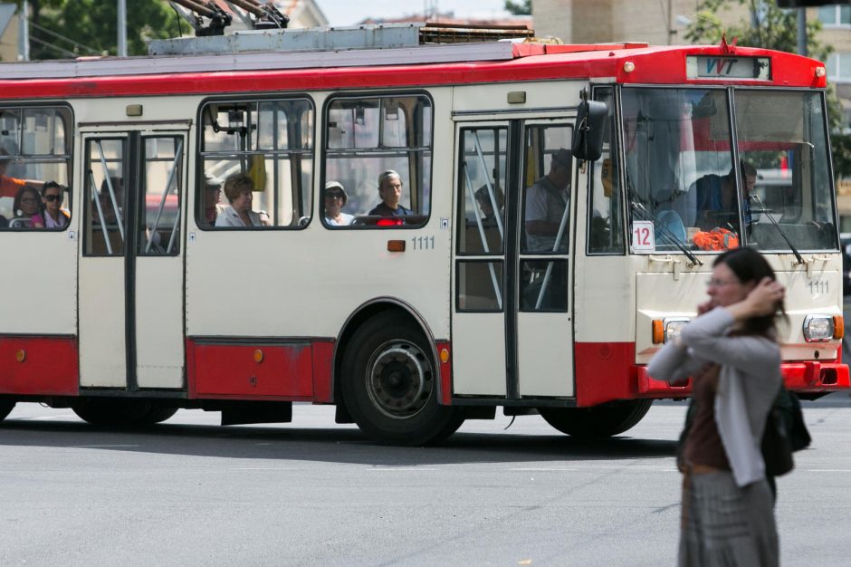 Vilniuje troleibusas sužalojo pėsčiąjį