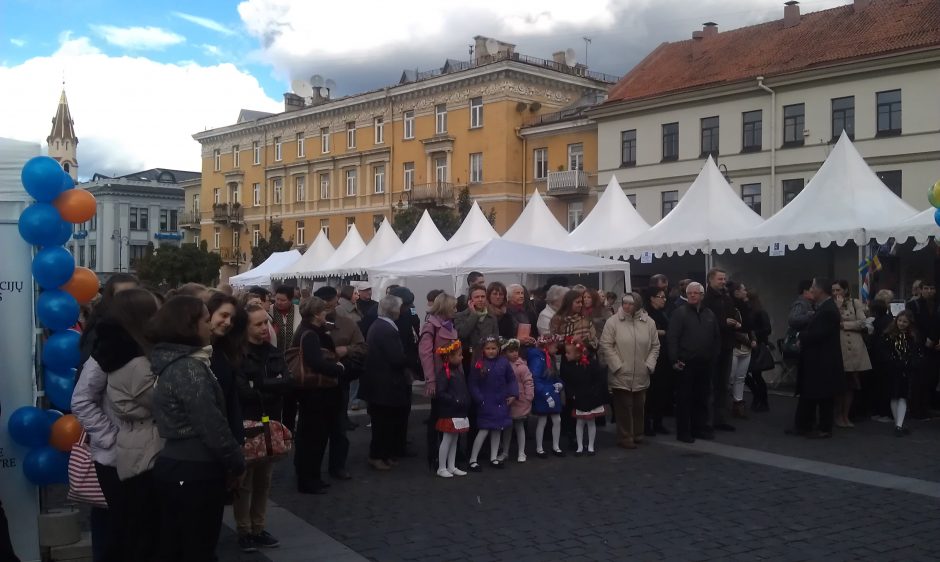 Vilniaus Rotušės aikštėje - Europos kalbų dienai skirta šventė