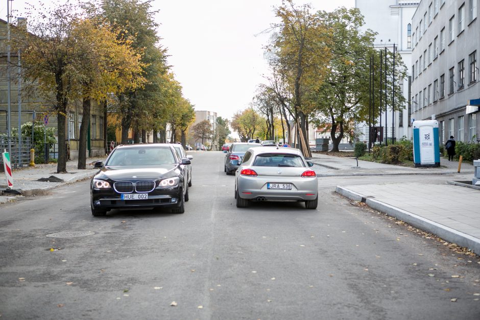 Žemaičių gatvėje užvirs asfaltavimo darbai