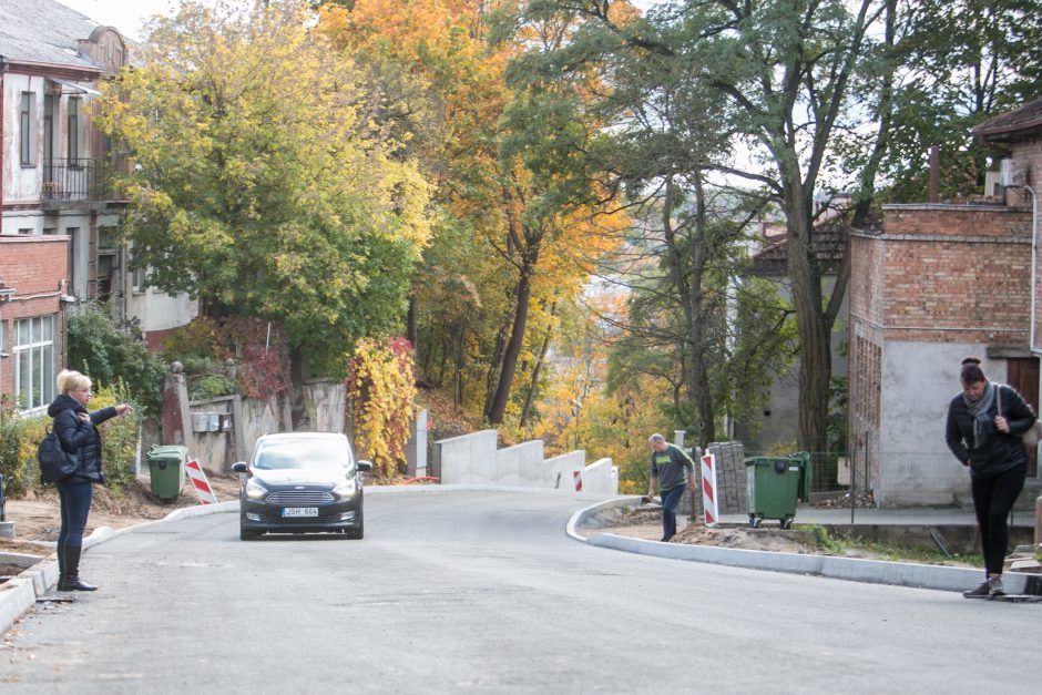 Žemaičių gatvėje užvirs asfaltavimo darbai