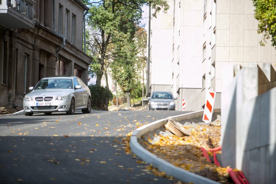 Žemaičių gatvėje užvirs asfaltavimo darbai