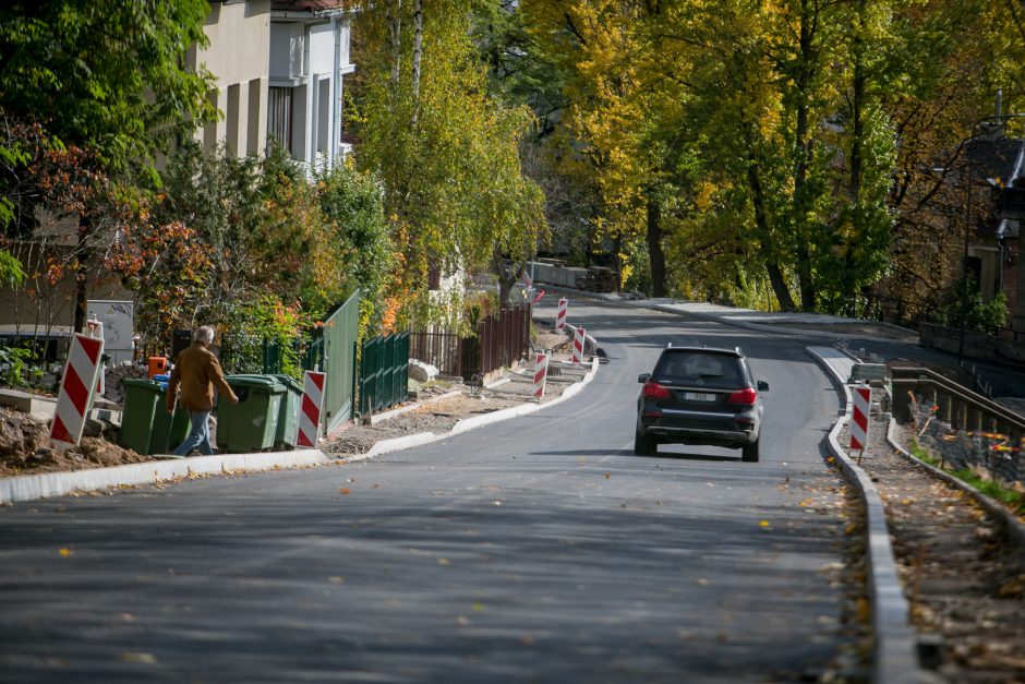 Žemaičių gatvėje užvirs asfaltavimo darbai