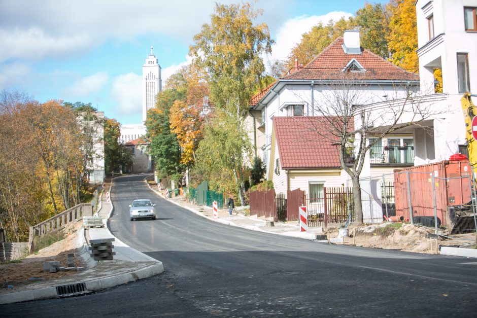 Žemaičių gatvėje užvirs asfaltavimo darbai