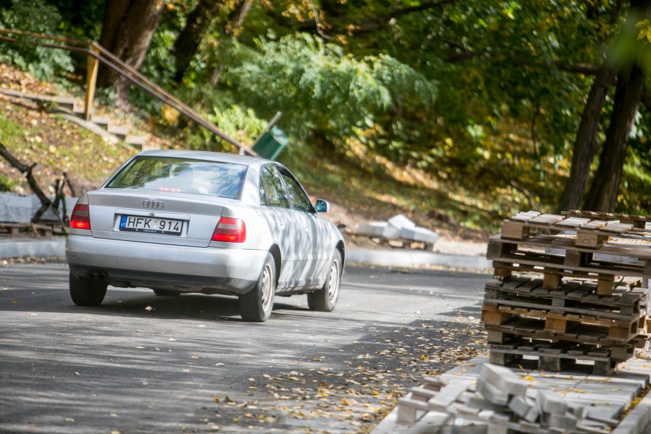 Žemaičių gatvėje užvirs asfaltavimo darbai