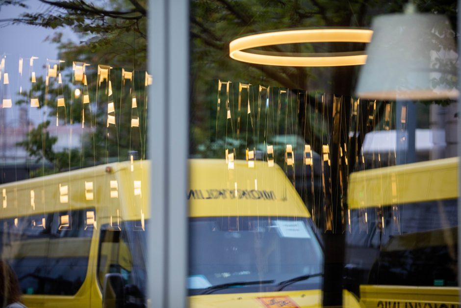 Į mokyklas išlydėti 25 geltonieji autobusiukai