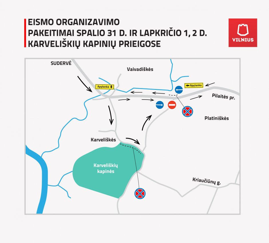 Vilnius kviečia Vėlinių dienomis kapines lankyti saugiai